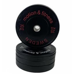 Motion & Fitness PRO Bumper Plate, Viktskivor Bumper 25 kg