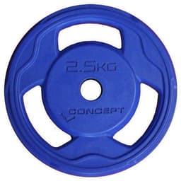 Concept Line New Pumpvægt styk, Vægtskiver Gummierede 2,5 kg
