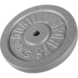 Gorilla Sports Vægtskiver JERN Sølv 30 kg
