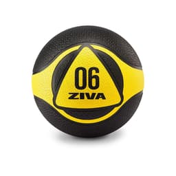 Ziva ZVO Medicine Ball Black/Yellow 4 kg