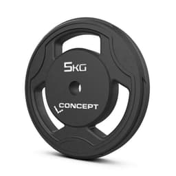 Concept Line Pumpvægt styk, Vægtskiver gummierede 1,25 kg