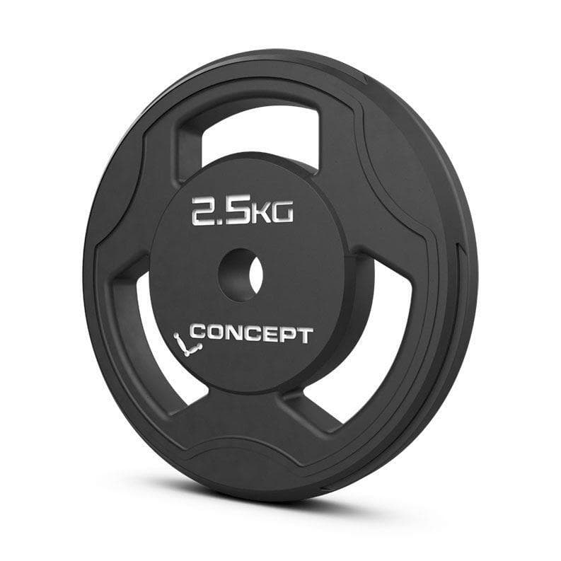 Concept Line Pumpvikt styck, Viktskivor gummerade 2,5 kg - Elkjøp