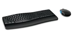 Microsoft L3V-00021 Sculpt Comfort Desktop Standard, Langaton, Näppäimistöasettelu EN, Musta, Mukana hiiri, Numeronäppäimistö