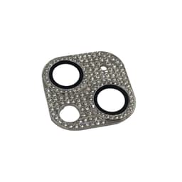 INF Bling-linsebeskytter Sølv iPhone 13/13 Mini