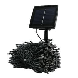 Solar String Lights 2 Modi 20 LEDs Varm hvit