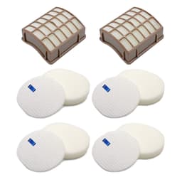 Vaihtosuodatin Takasuodatin 6 kpl Monivärinen Shark Navigator NV70/NV71/NV80/NVC80C/NV90/NV95/UV420/NV90