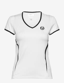 Sergio Tacchini Eva T-Shirt, Padel og tennis T-shirt dame L