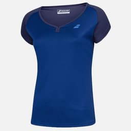 Babolat Play Cap Sleeve Top Mørkebrunt læder XS