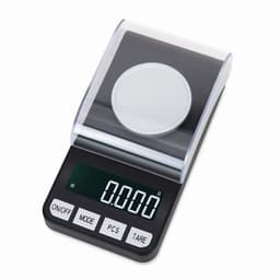 Batteridrevet digitalvægt 50 g / 0,001 g Sort