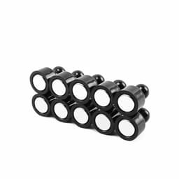 Magnetiske trykstifter 10-pak Sort S