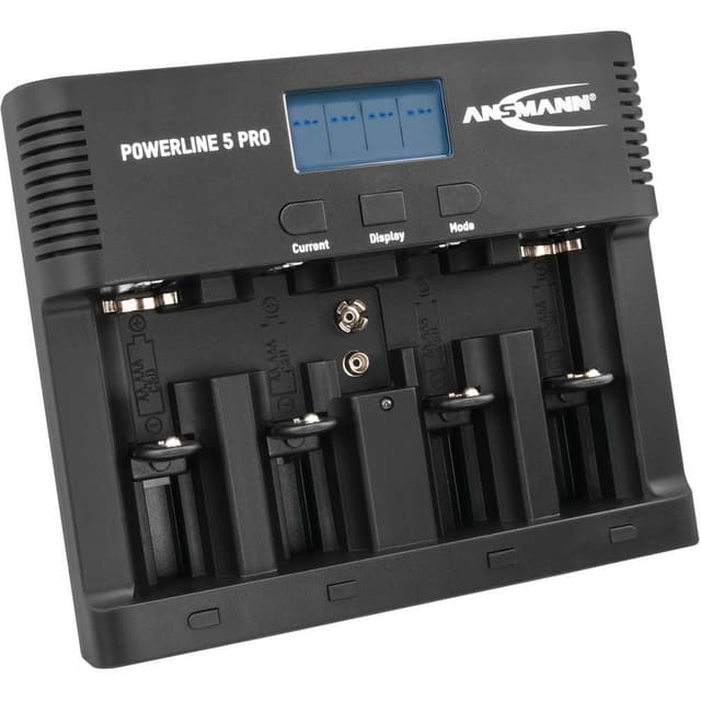 Ansmann Powerline 5 Pro Oplader til runde celler NiCd,