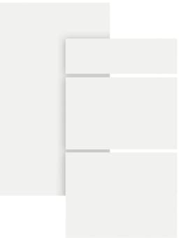 Epoq Trend Classic White kaapinovi keittiöön 50x22 (klassinen valkoinen)