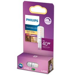 Philips LED G9 kapsel 40W kan dimmes 480lm