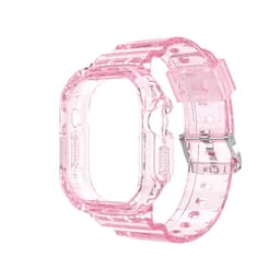Kellon ranneke puskurikotelolla Vaaleanpunainen Apple Watch Ultra (49 mm)