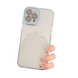 Puhelinkotelon suojapuskurin suojakuori kääri puhelimen linssin täydellisesti Sininen iphone 12