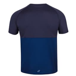 Babolat Play Crew Neck Tee Mørkebrunt læder 12-14 ÅR