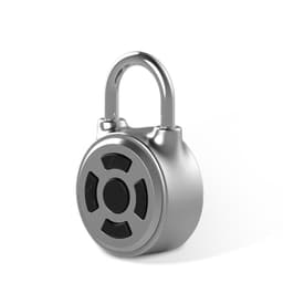 Smart App Hänglås Bluetooth med lösenord Silver