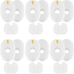 Erstatningsfilter 6-pak Hvit Shark Rocket HV300/HV300W/HV301/HV302/HV303/HV305/HV308/HV310/UV450
