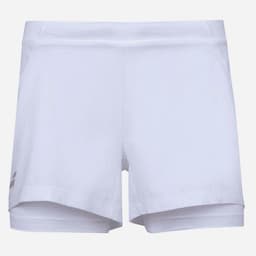 Babolat Exercise Short Girl Vit/Blå 10-12 ÅR