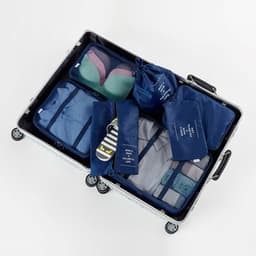 Packing Cubes Bagage Organizer för resor 7-pack Mörkblå