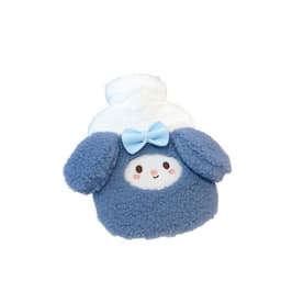 Suloinen Rabbit kuumavesipullo pehmeällä kannella Sininen 1 L