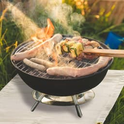 Peismatte brannsikker beskyttelsesmatte for utegrill 100x80 cm