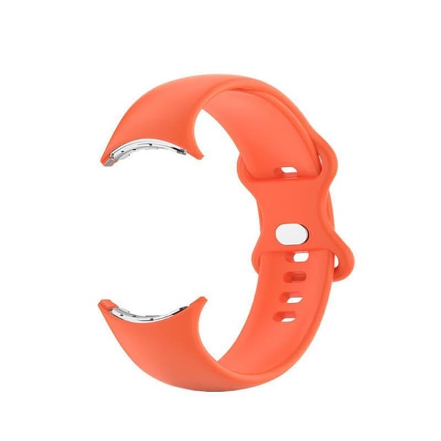 Klockband Orange S Google Pixel Watch - Elgiganten