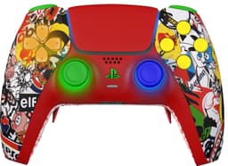 King PS5 Prime Pro trådløs kontroller (rød)