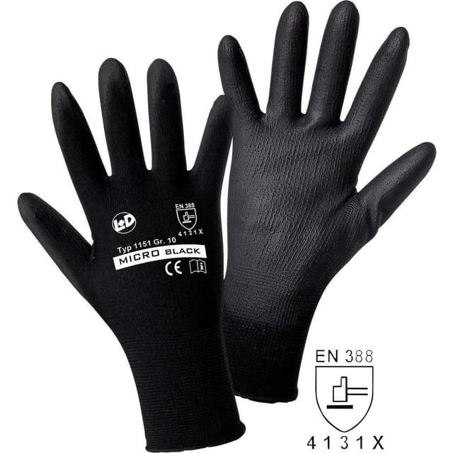 Nylon Arbetshandske Storlek (handskar): 10, XL EN 388