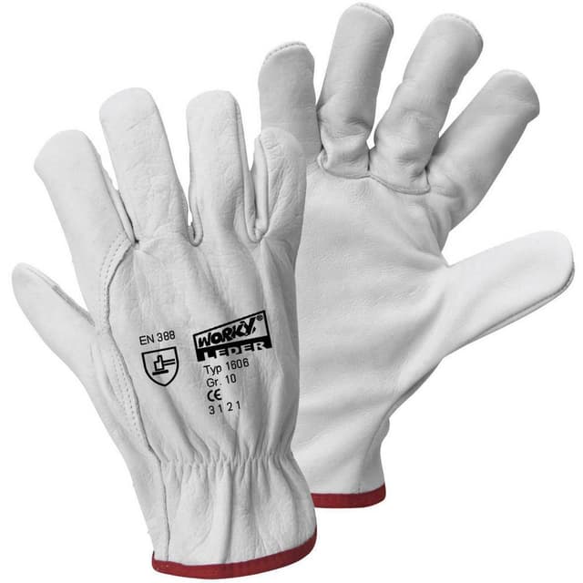 L+D worky DRIVER GLOVE 1606-11 Narvet okselæder