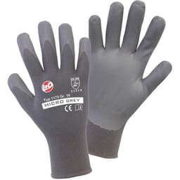 L+D worky Nylon PU DMF-FREE 1175-8 Nylon Arbejdshandske