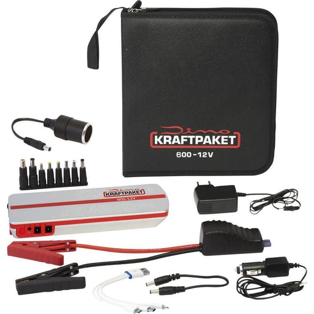 Dino KRAFTPAKET Hurtigstartsystem 136102 Startstrøm (12