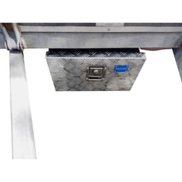 Plåtlåda räfflad Alutec TRUCK 23 41023 Aluminium (L x B
