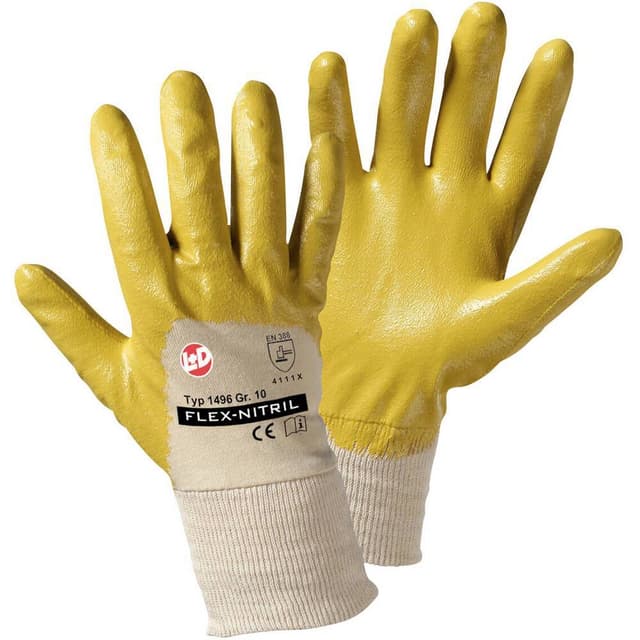 Nitrilgummi Arbetshandske Storlek (handskar): 10, XL EN
