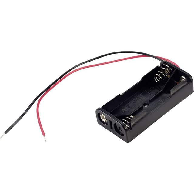 TRU COMPONENTS BH-421-3A Batteriholder 2 R03 (AAA) Kabel