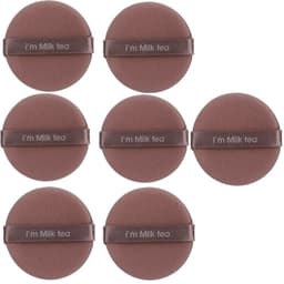 Makeup Puffs Dry and Wet 7-Pack Brun 5 cm