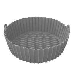 Air Fryer silikonegryde Grå 21.6 cm