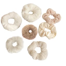 Hår Scrunchies Hårbånd 7-pak MultiColor
