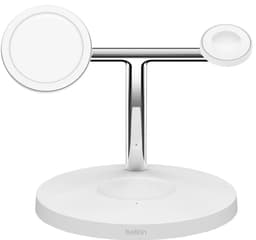 Belkin BoostCharge Pro 3-i-1 trådløs oplader (hvid)