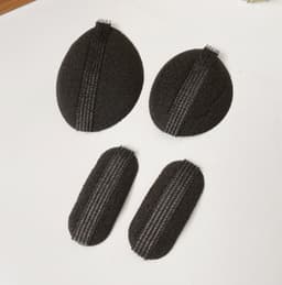 Hårkuddar för extra volym 4 st