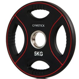 Gymstick Painolevy PU Weight Plate, Levypainot Kumipäällyste 5 kg