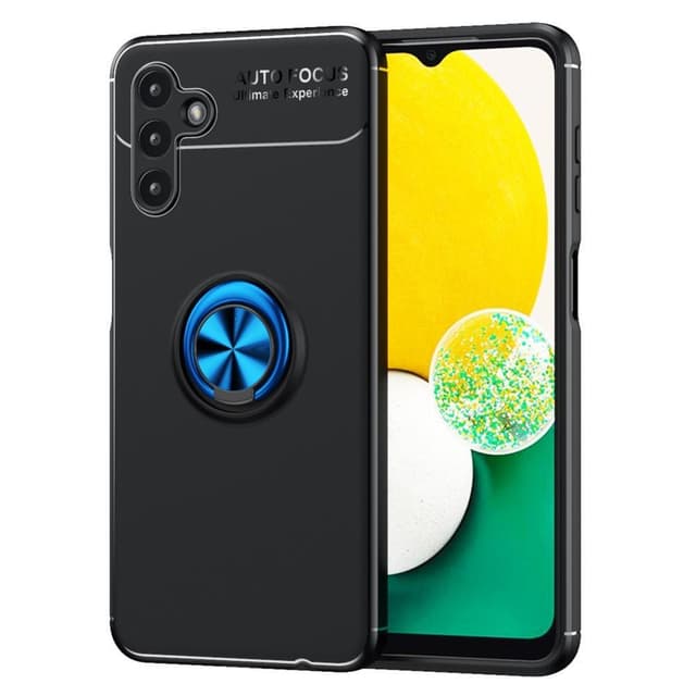 Samsung Galaxy A13 5G / A04s 4G TPU skal med Finger Ring - Svart