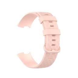 Silikonarmband Fitbit Charge 4 / Charge 3 / Charge 3 SE - stl. S Ljusrosa