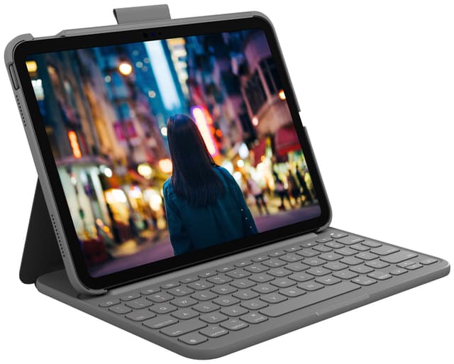 Logitech Slim Folio iPad 10.9" tangentbord till surfplatta