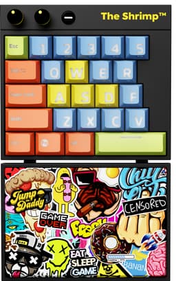 The Shrimp Model 1 mekanisk gaming tastatur (bomber)