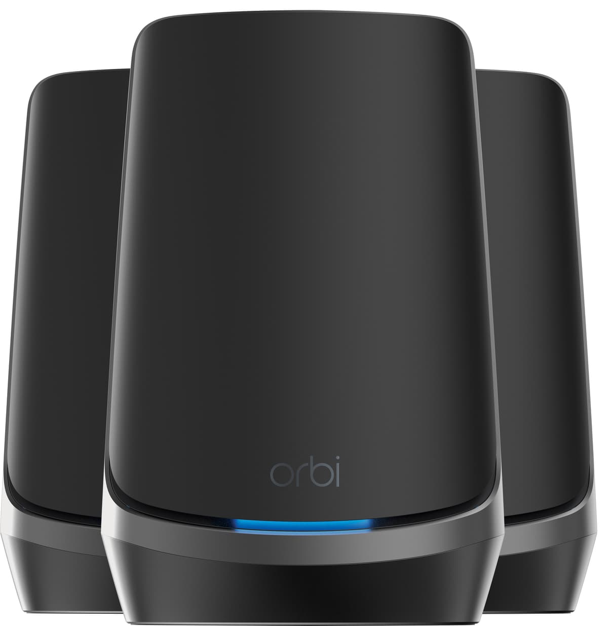 Netgear Orbi RBKE963 AX11000 nelikaistainen WiFi 6E mesh (3kpl, musta ...