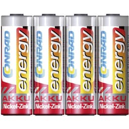 Conrad energy HR06 Laddbart batteri AA (R6) NiZn 1500