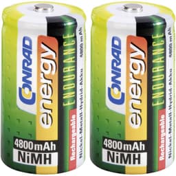 C-batteri R14 Conrad energy Endurance HR14 NiMH 1.2 V