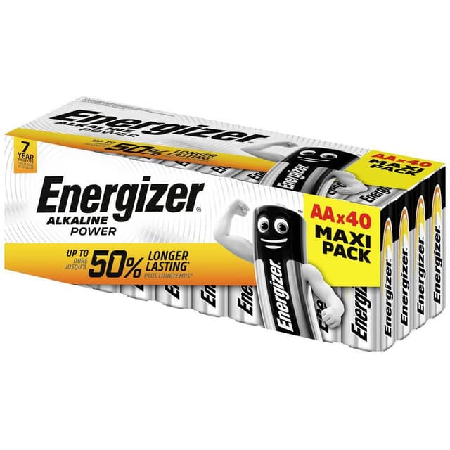 Batteri AA (R6) Alkaliskt Energizer Power LR06 1.5 V 40