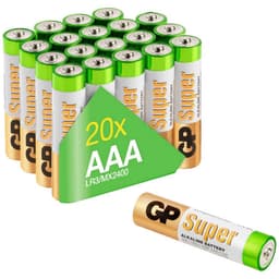 GP Batteries GPPCA24AS512 AAA-batteri 20 stk